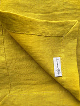 Yellow Linen Summer Cover