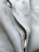 Dark Grey Linen Duvet Cover set