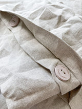 Beige Linen Quilt Cover set
