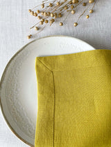 Yellow Linen Placemat