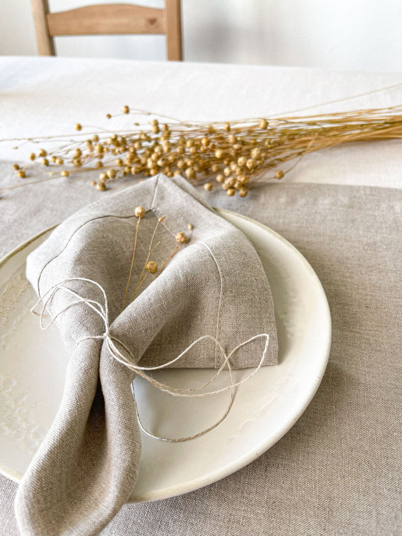 Beige Linen Napkin