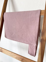 Light Pink Hanging Linen Laundry Bag