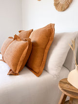 Cinnamon Waffle Pillow Sham