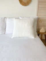 Off White Linen Pillowcase